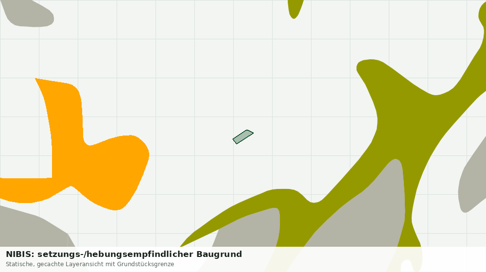 Statische Kartenansicht: NIBIS: setzungs-/hebungsempfindlicher Baugrund