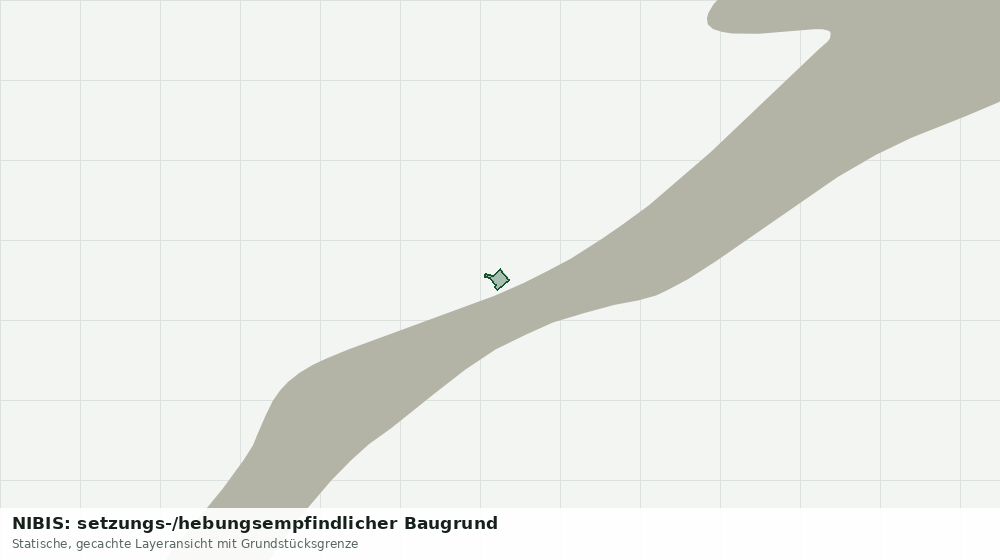 Statische Kartenansicht: NIBIS: setzungs-/hebungsempfindlicher Baugrund