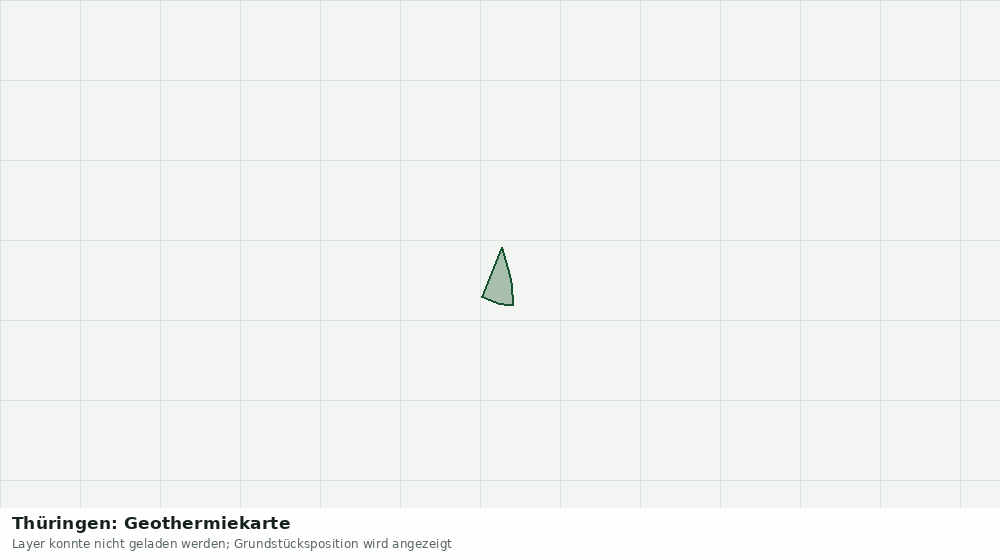 Statische Kartenansicht: Thüringen: Geothermiekarte