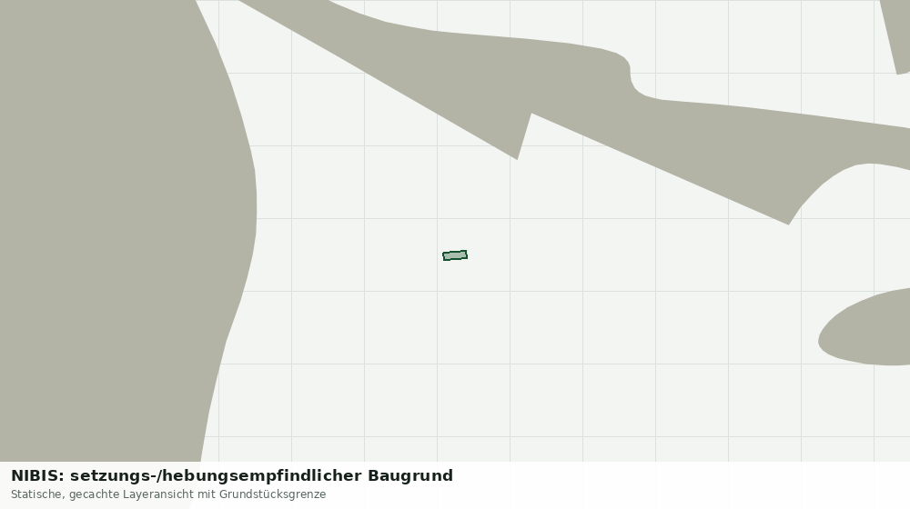 Statische Kartenansicht: NIBIS: setzungs-/hebungsempfindlicher Baugrund