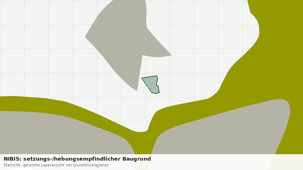 Statische Kartenansicht: NIBIS: setzungs-/hebungsempfindlicher Baugrund