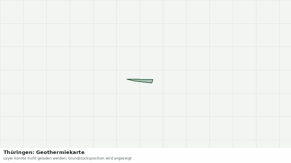 Statische Kartenansicht: Thüringen: Geothermiekarte