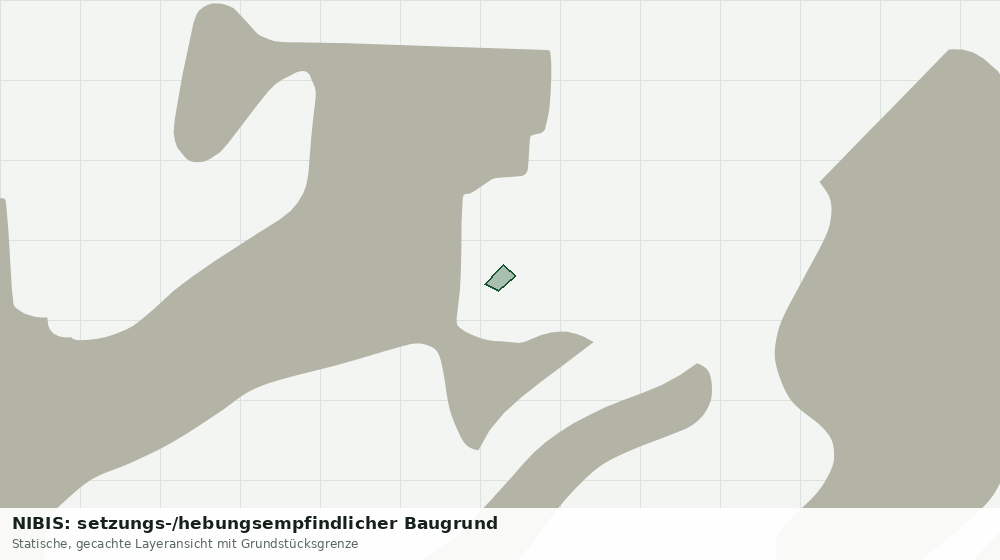 Statische Kartenansicht: NIBIS: setzungs-/hebungsempfindlicher Baugrund
