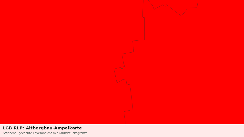 Statische Kartenansicht: LGB RLP: Altbergbau-Ampelkarte