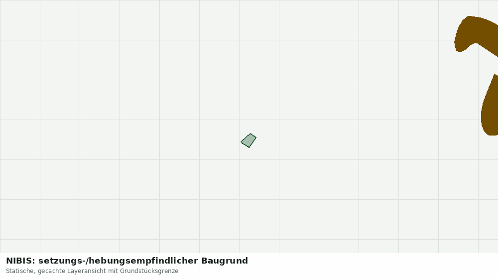 Statische Kartenansicht: NIBIS: setzungs-/hebungsempfindlicher Baugrund