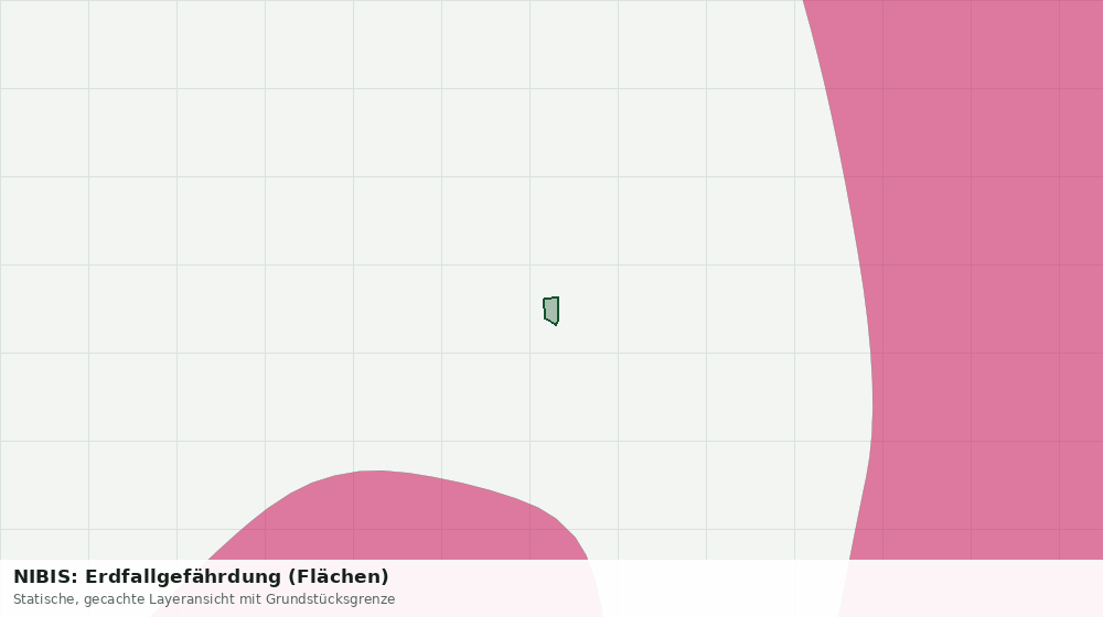 Statische Kartenansicht: NIBIS: Erdfallgefährdung (Flächen)
