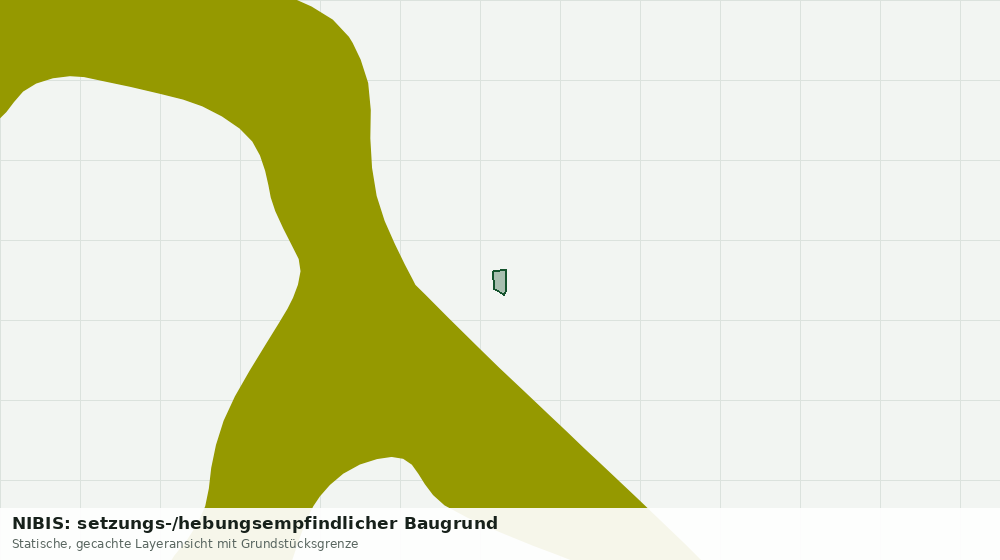 Statische Kartenansicht: NIBIS: setzungs-/hebungsempfindlicher Baugrund
