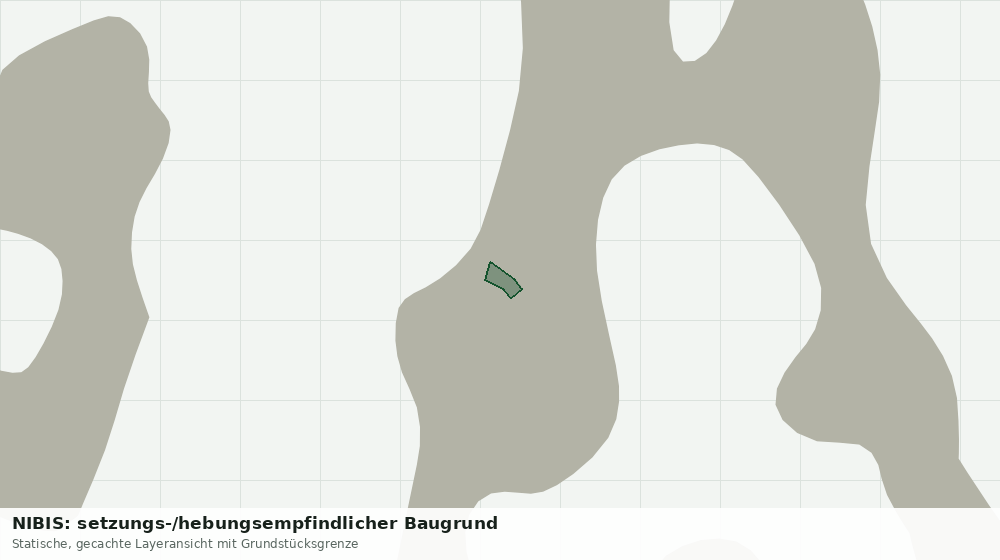 Statische Kartenansicht: NIBIS: setzungs-/hebungsempfindlicher Baugrund