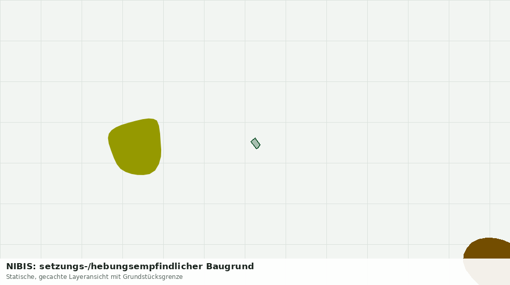 Statische Kartenansicht: NIBIS: setzungs-/hebungsempfindlicher Baugrund