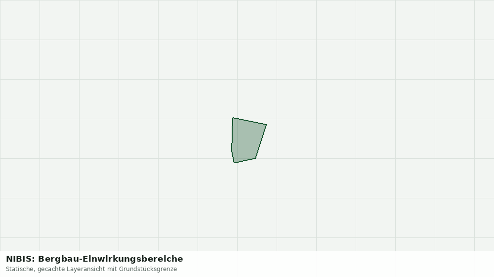 Statische Kartenansicht: NIBIS: Bergbau-Einwirkungsbereiche