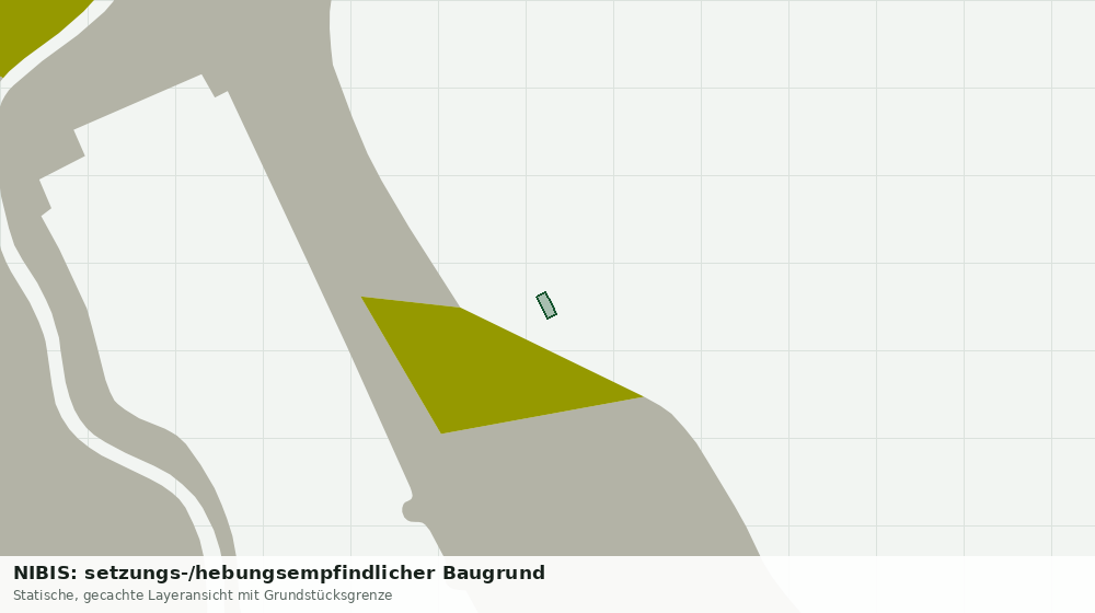 Statische Kartenansicht: NIBIS: setzungs-/hebungsempfindlicher Baugrund