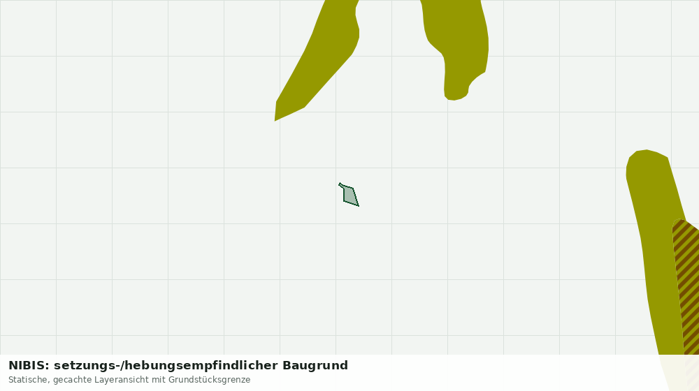 Statische Kartenansicht: NIBIS: setzungs-/hebungsempfindlicher Baugrund