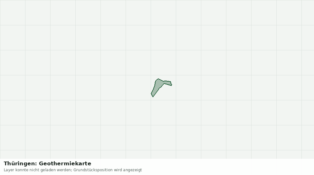 Statische Kartenansicht: Thüringen: Geothermiekarte