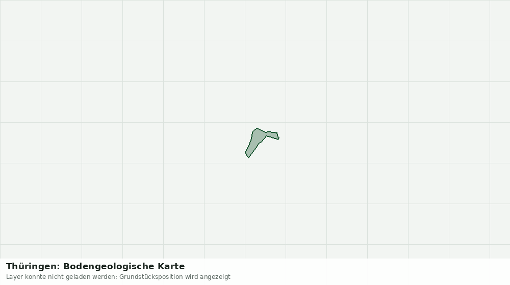 Statische Kartenansicht: Thüringen: Bodengeologische Karte