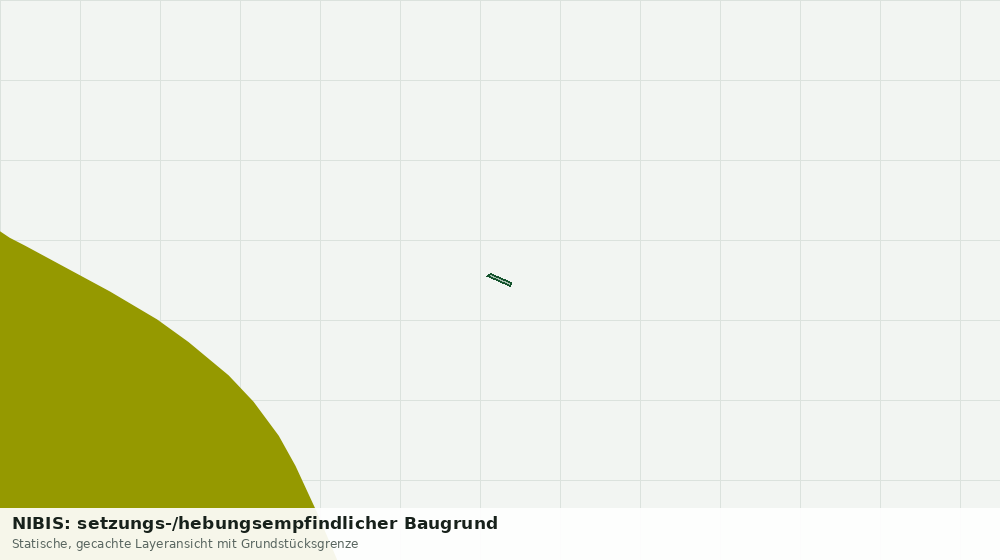Statische Kartenansicht: NIBIS: setzungs-/hebungsempfindlicher Baugrund