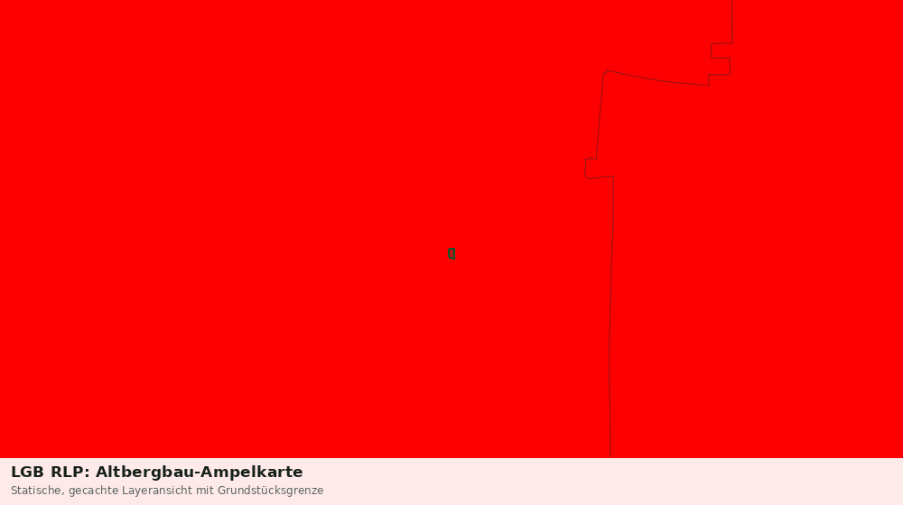 Statische Kartenansicht: LGB RLP: Altbergbau-Ampelkarte
