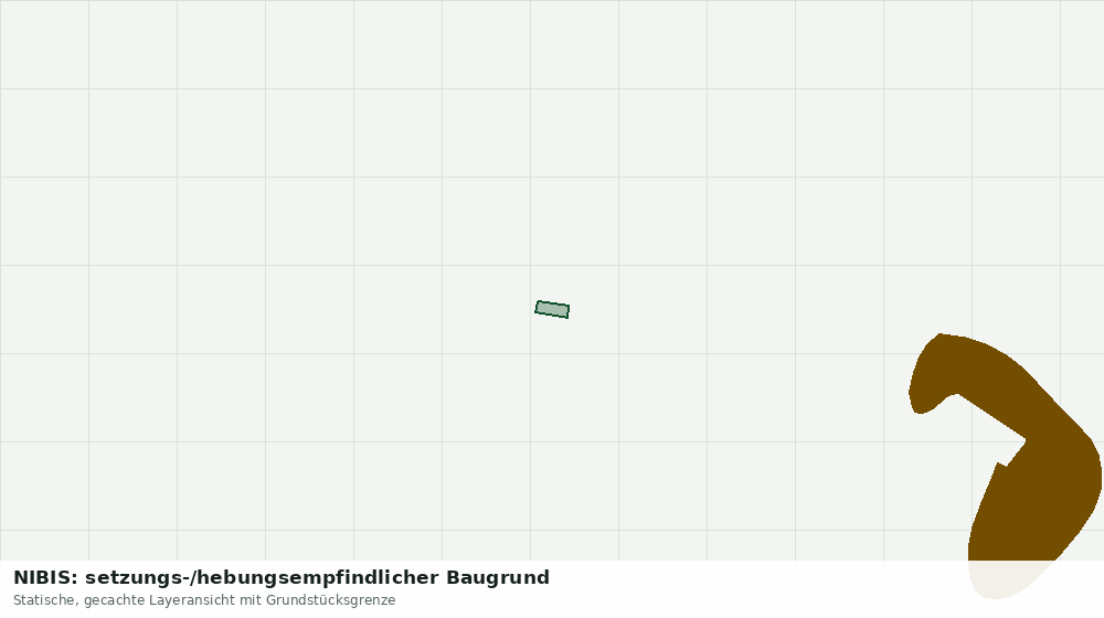 Statische Kartenansicht: NIBIS: setzungs-/hebungsempfindlicher Baugrund