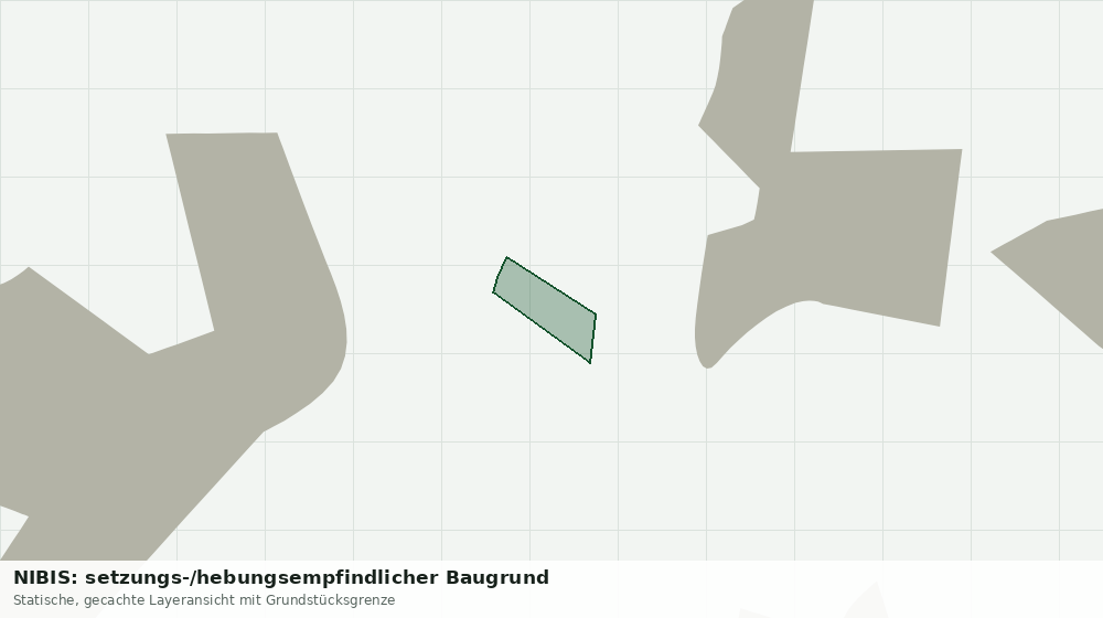 Statische Kartenansicht: NIBIS: setzungs-/hebungsempfindlicher Baugrund
