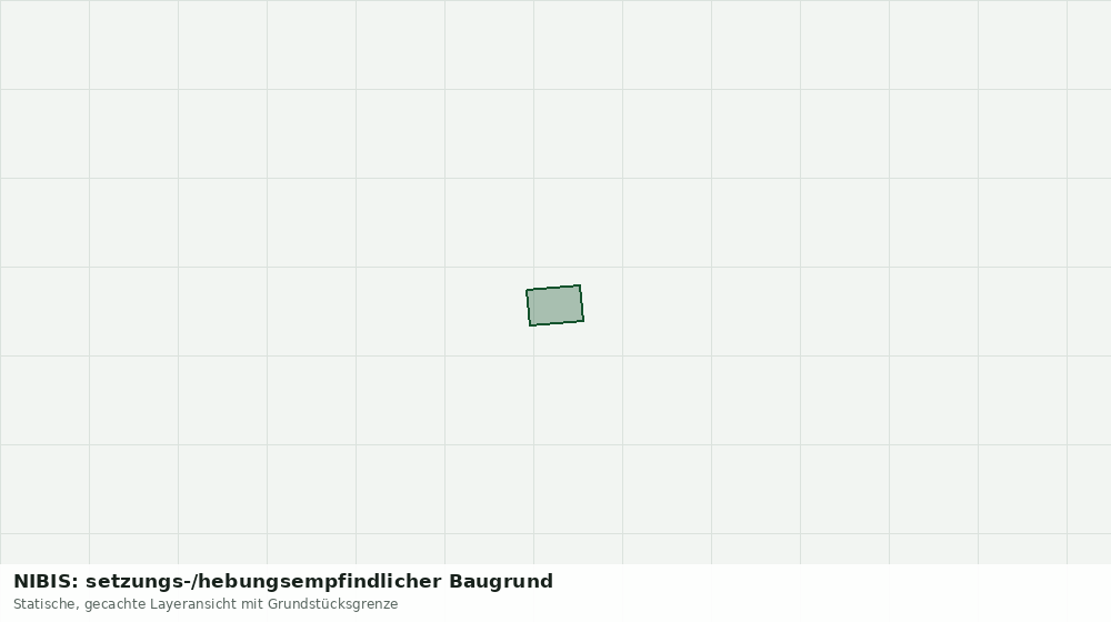 Statische Kartenansicht: NIBIS: setzungs-/hebungsempfindlicher Baugrund