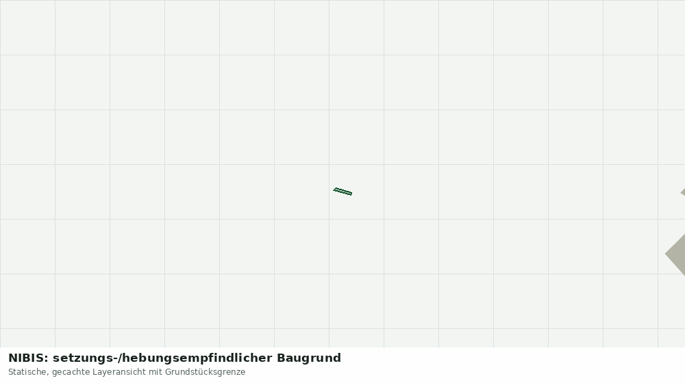 Statische Kartenansicht: NIBIS: setzungs-/hebungsempfindlicher Baugrund
