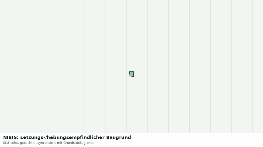 Statische Kartenansicht: NIBIS: setzungs-/hebungsempfindlicher Baugrund