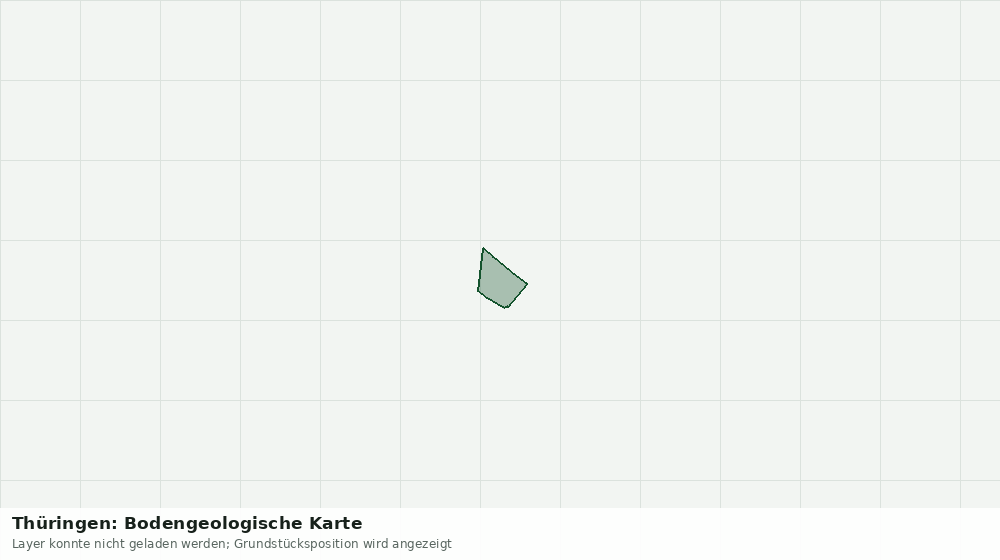 Statische Kartenansicht: Thüringen: Bodengeologische Karte