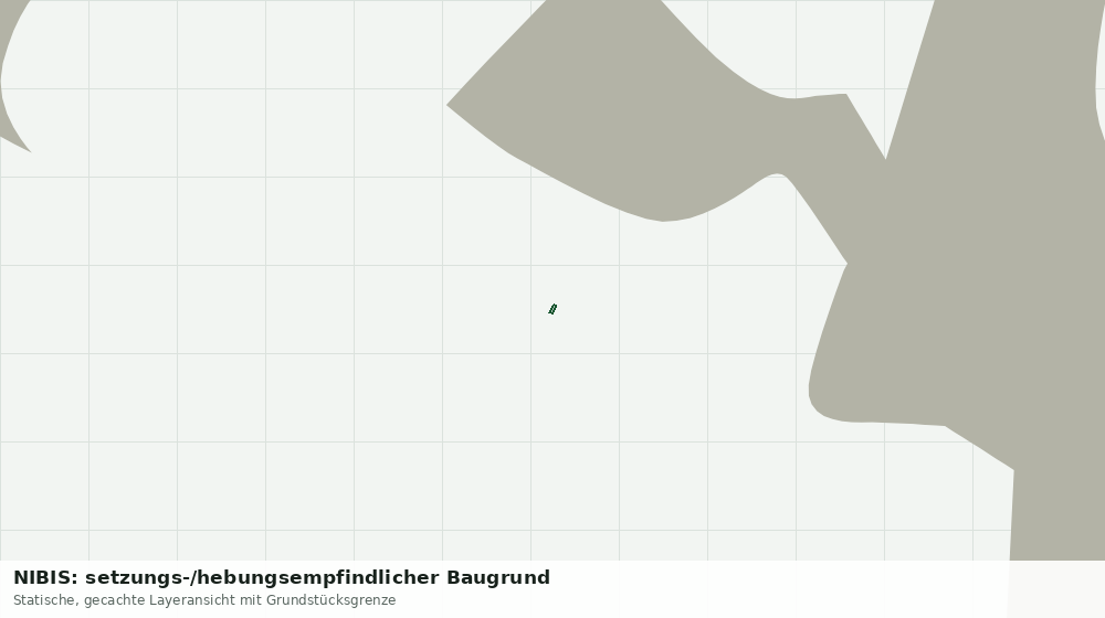 Statische Kartenansicht: NIBIS: setzungs-/hebungsempfindlicher Baugrund