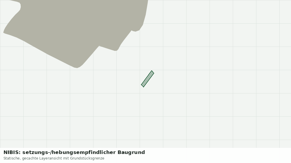 Statische Kartenansicht: NIBIS: setzungs-/hebungsempfindlicher Baugrund