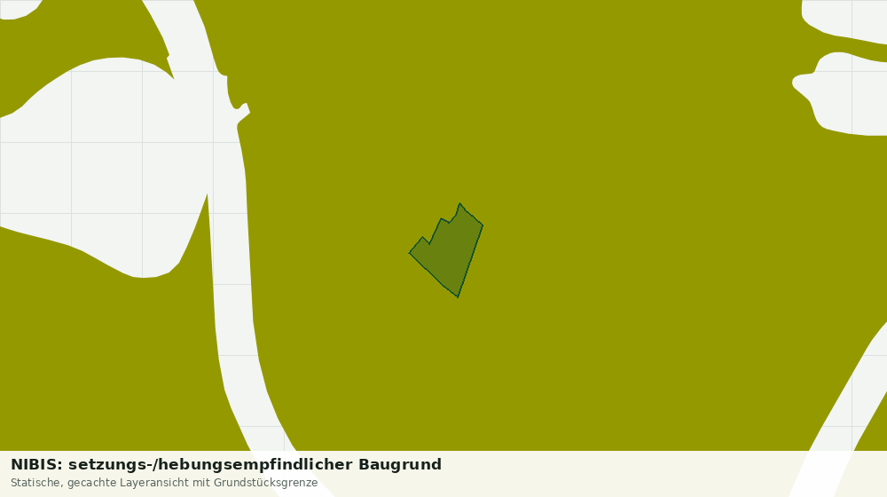 Statische Kartenansicht: NIBIS: setzungs-/hebungsempfindlicher Baugrund