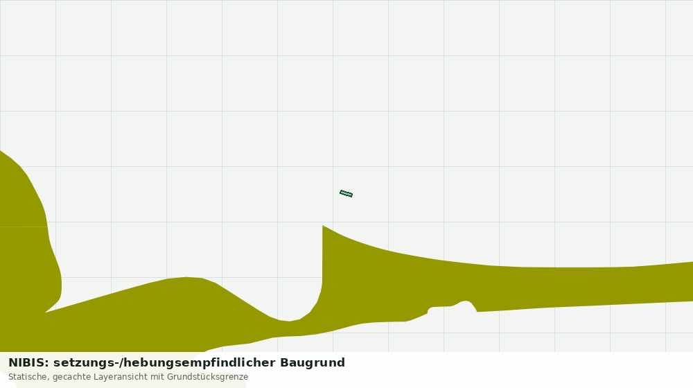 Statische Kartenansicht: NIBIS: setzungs-/hebungsempfindlicher Baugrund