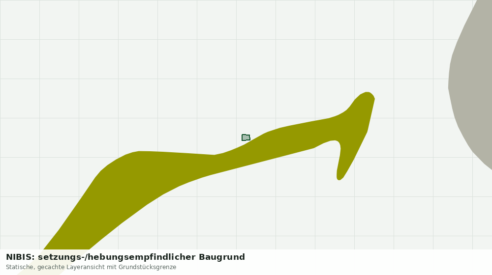Statische Kartenansicht: NIBIS: setzungs-/hebungsempfindlicher Baugrund