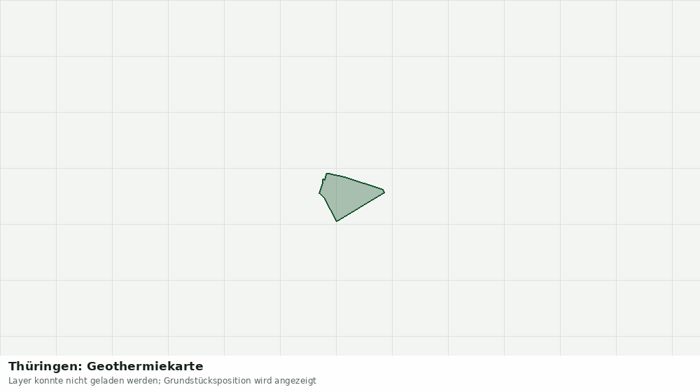 Statische Kartenansicht: Thüringen: Geothermiekarte
