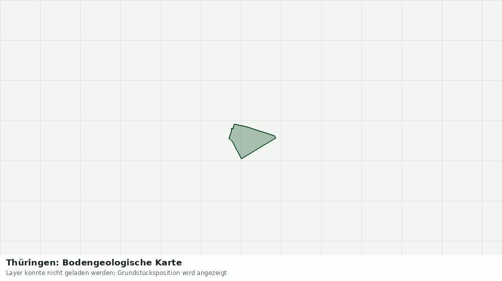 Statische Kartenansicht: Thüringen: Bodengeologische Karte