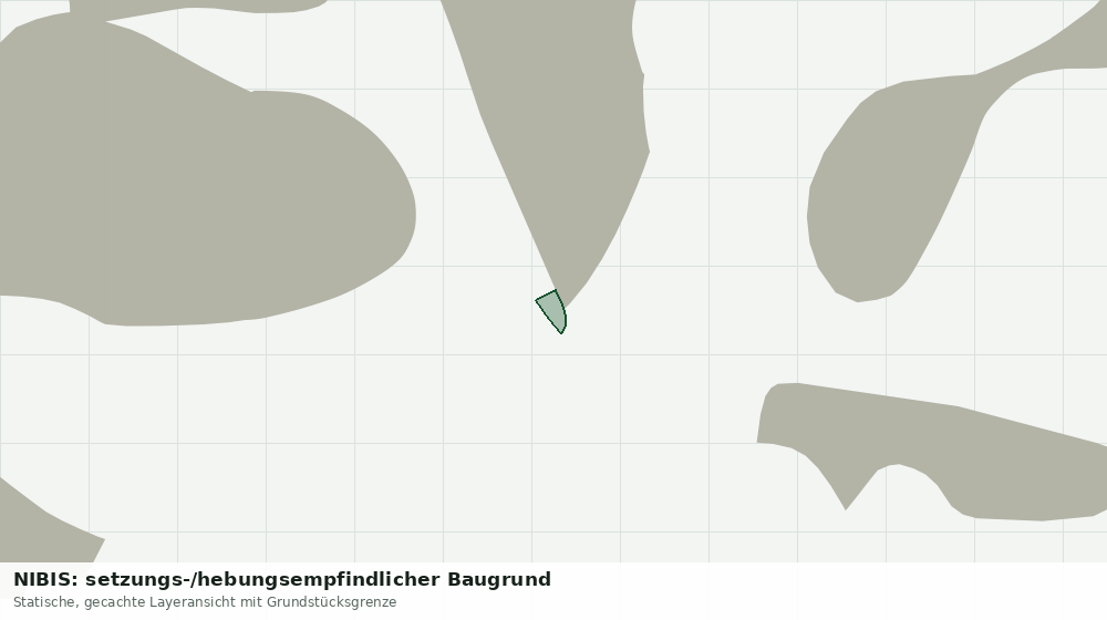 Statische Kartenansicht: NIBIS: setzungs-/hebungsempfindlicher Baugrund