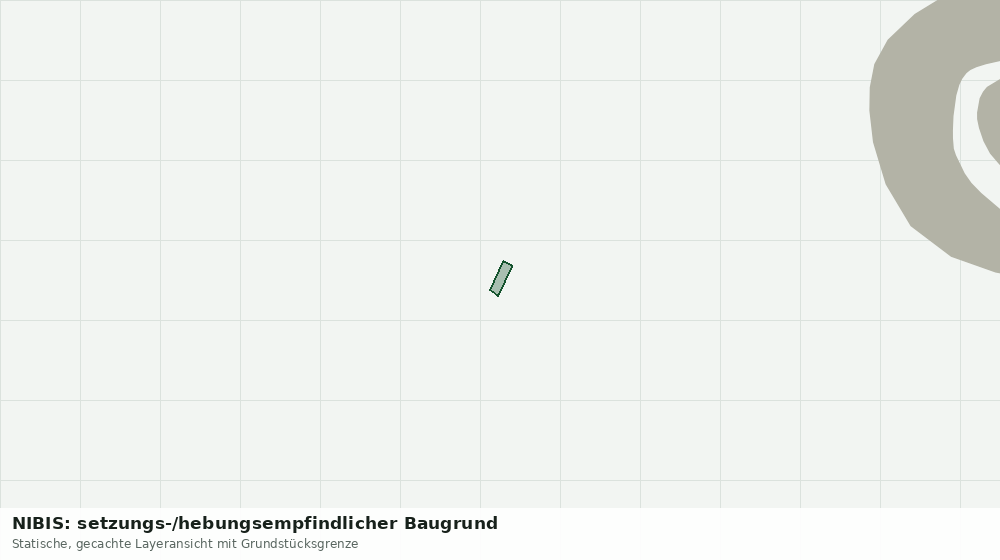 Statische Kartenansicht: NIBIS: setzungs-/hebungsempfindlicher Baugrund