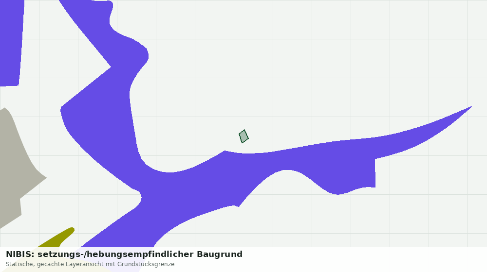 Statische Kartenansicht: NIBIS: setzungs-/hebungsempfindlicher Baugrund