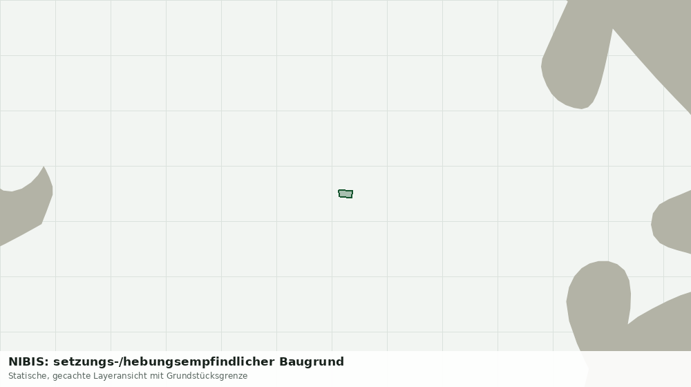Statische Kartenansicht: NIBIS: setzungs-/hebungsempfindlicher Baugrund