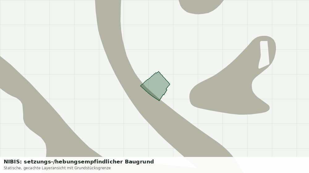 Statische Kartenansicht: NIBIS: setzungs-/hebungsempfindlicher Baugrund
