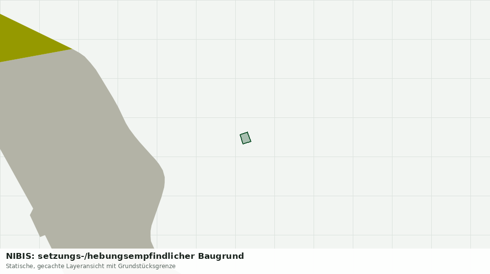 Statische Kartenansicht: NIBIS: setzungs-/hebungsempfindlicher Baugrund