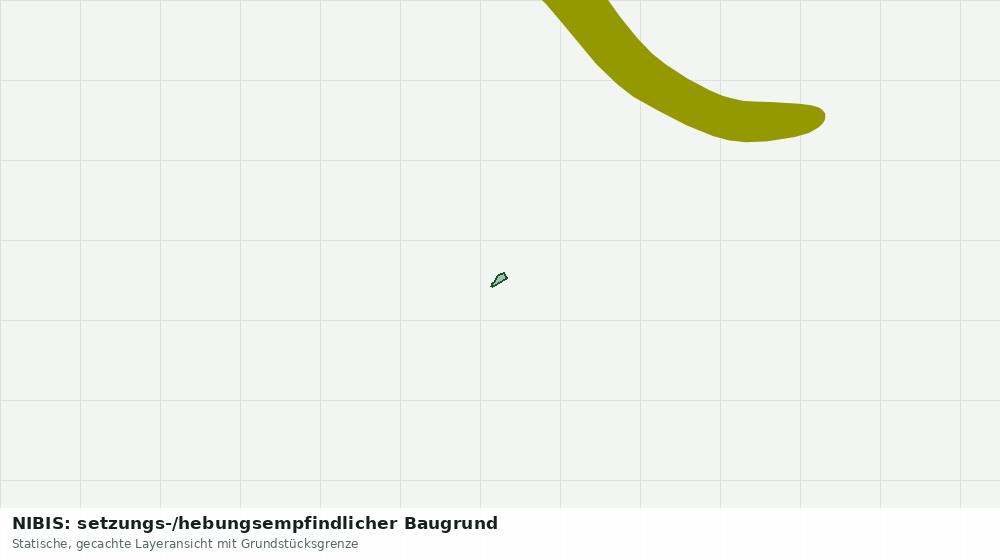 Statische Kartenansicht: NIBIS: setzungs-/hebungsempfindlicher Baugrund