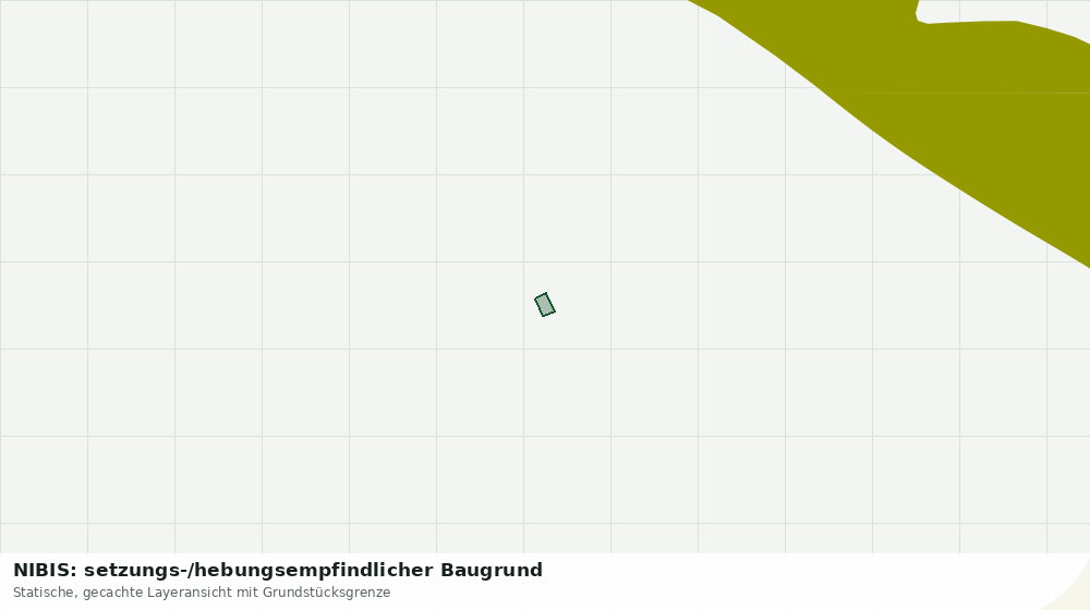 Statische Kartenansicht: NIBIS: setzungs-/hebungsempfindlicher Baugrund
