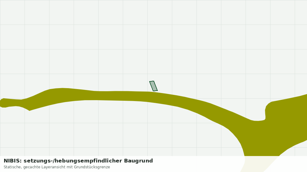 Statische Kartenansicht: NIBIS: setzungs-/hebungsempfindlicher Baugrund