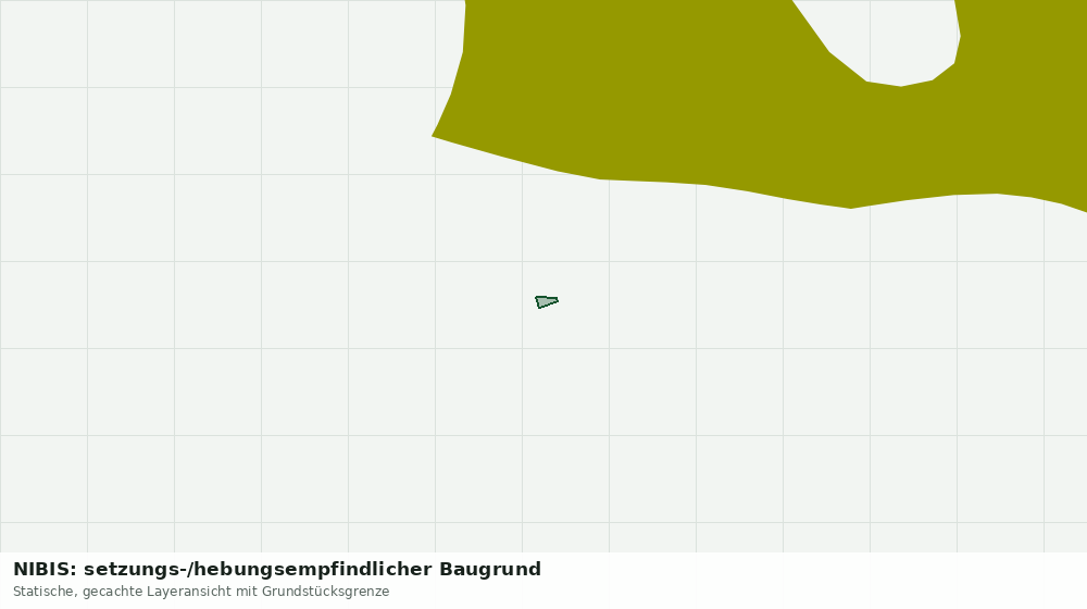 Statische Kartenansicht: NIBIS: setzungs-/hebungsempfindlicher Baugrund