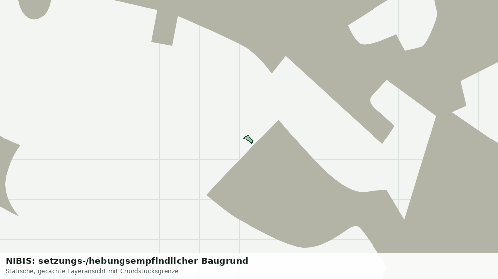 Statische Kartenansicht: NIBIS: setzungs-/hebungsempfindlicher Baugrund