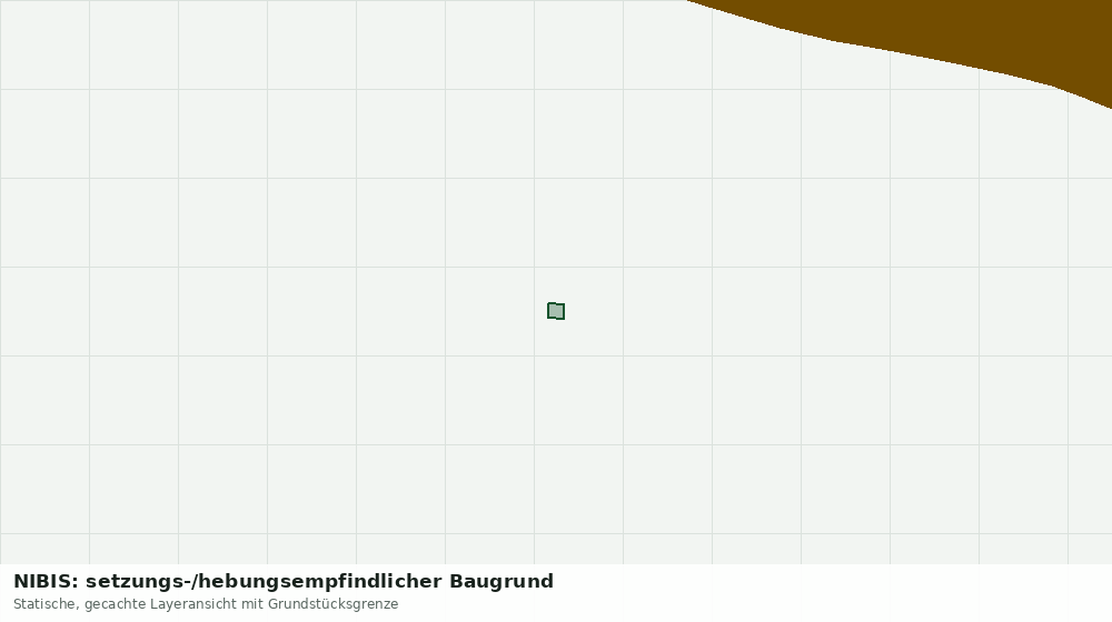 Statische Kartenansicht: NIBIS: setzungs-/hebungsempfindlicher Baugrund
