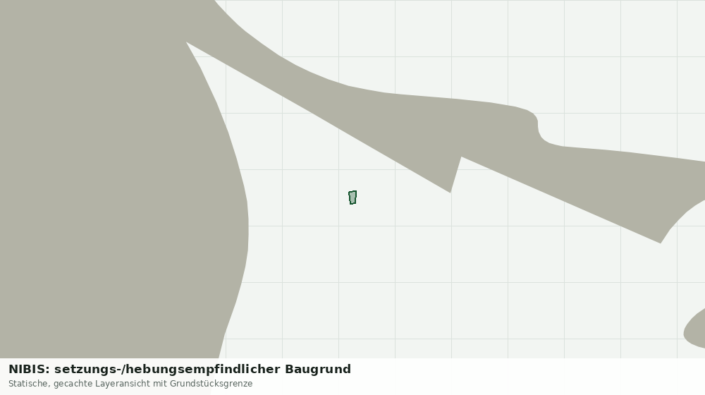 Statische Kartenansicht: NIBIS: setzungs-/hebungsempfindlicher Baugrund