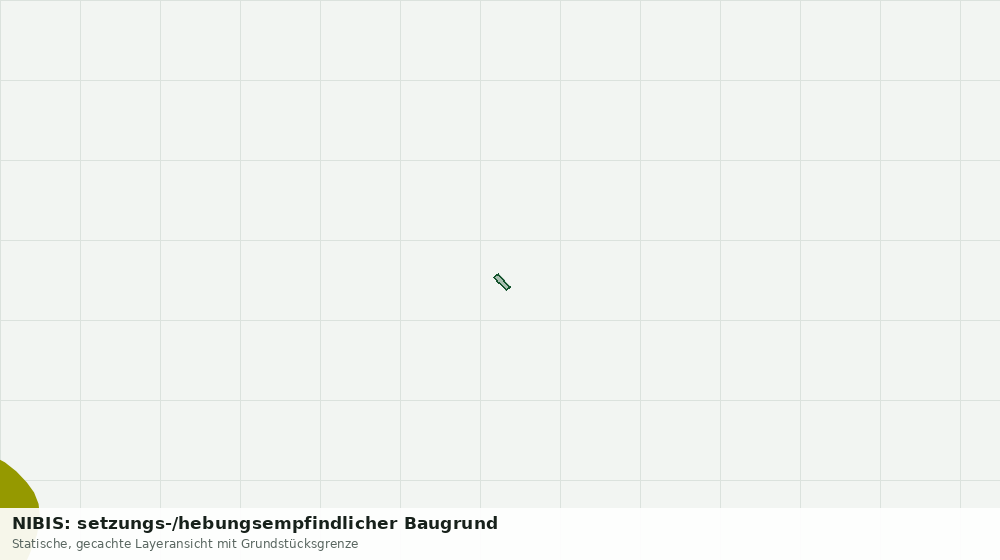 Statische Kartenansicht: NIBIS: setzungs-/hebungsempfindlicher Baugrund