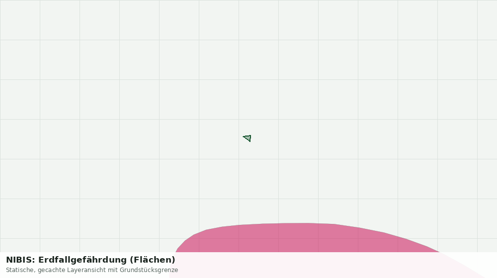 Statische Kartenansicht: NIBIS: Erdfallgefährdung (Flächen)