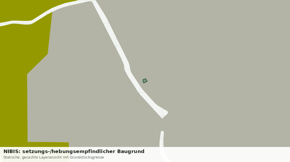 Statische Kartenansicht: NIBIS: setzungs-/hebungsempfindlicher Baugrund