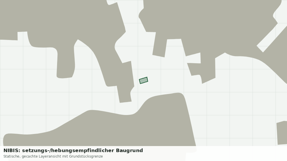 Statische Kartenansicht: NIBIS: setzungs-/hebungsempfindlicher Baugrund
